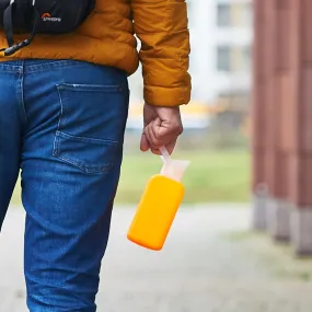 Glass Bottle with Silicone Sleeve