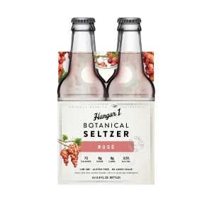 Hangar 1 - 'Rose' Botanical Seltzer (4x375ML)