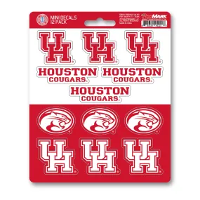 Houston Cougars 12 Count Mini Decal Sticker Pack