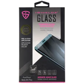 iShieldz Tempered Glass with Applicator for Motorola Moto E5 Play - Clear