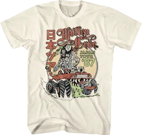 Japan Tour '87 Motley Crue T-Shirt