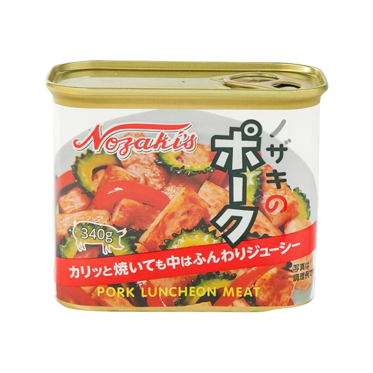 KAWASHO FOODS Nozaki's Pork Luncheon Meat  (340g)