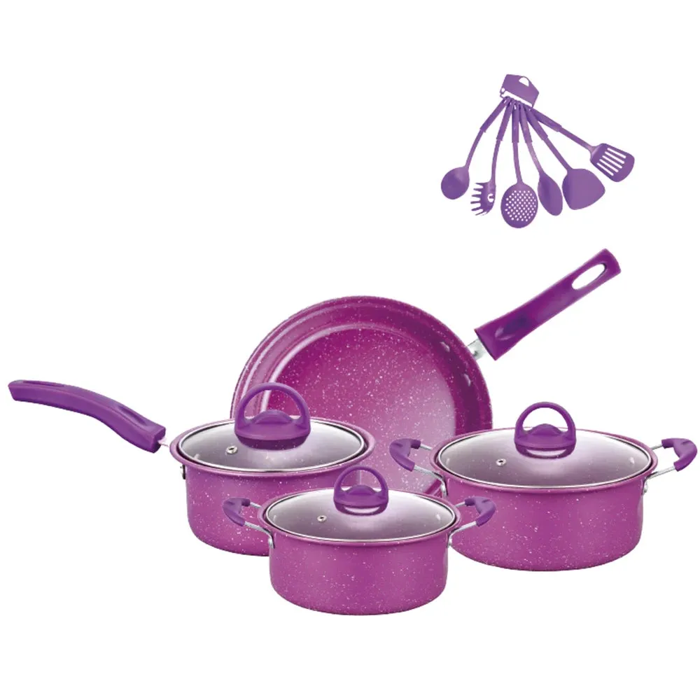 Kitchen Cookware Set 13-Piece Non-Stick Cooking Pots Kitchen Pan Set Kitchenware Gifts for Friends and Family