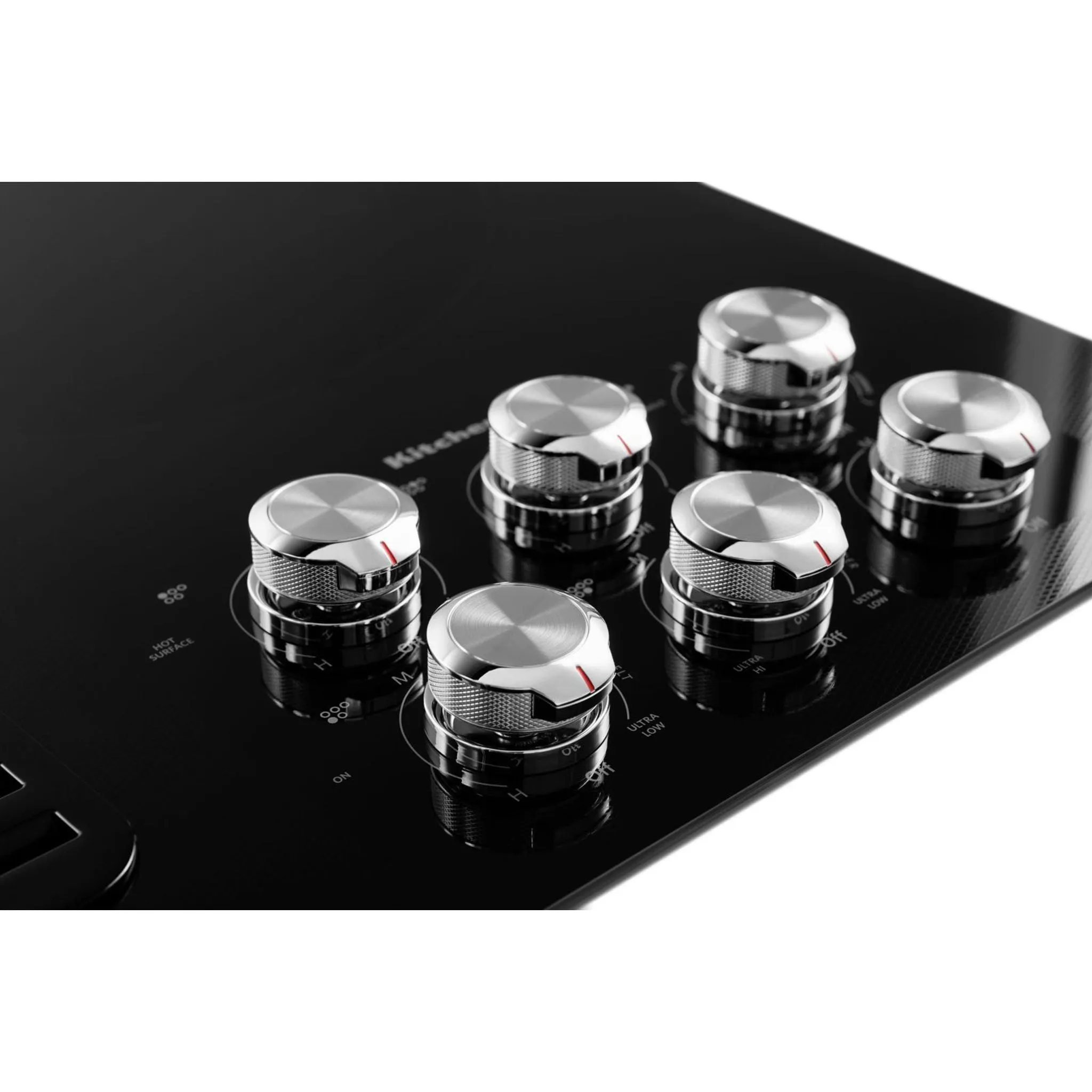 KitchenAid  36" Electric Downdraft Cooktop with 5 Elements (KCED606GBL)