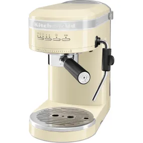 KitchenAid Artisan Semi Automatic Espresso Machine Almond Cream