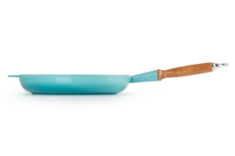 LE CREUSET FRYING PAN 28CM TEAL