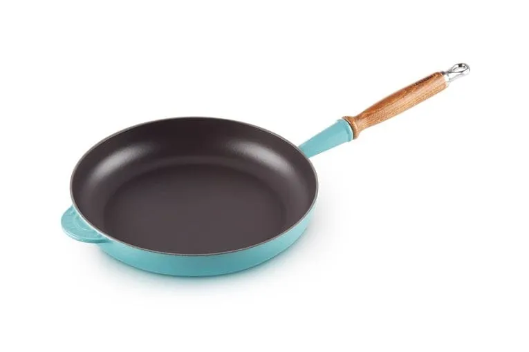 LE CREUSET FRYING PAN 28CM TEAL