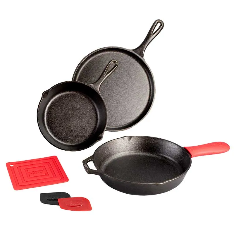 Lodge Skillet Set (6 Piece)