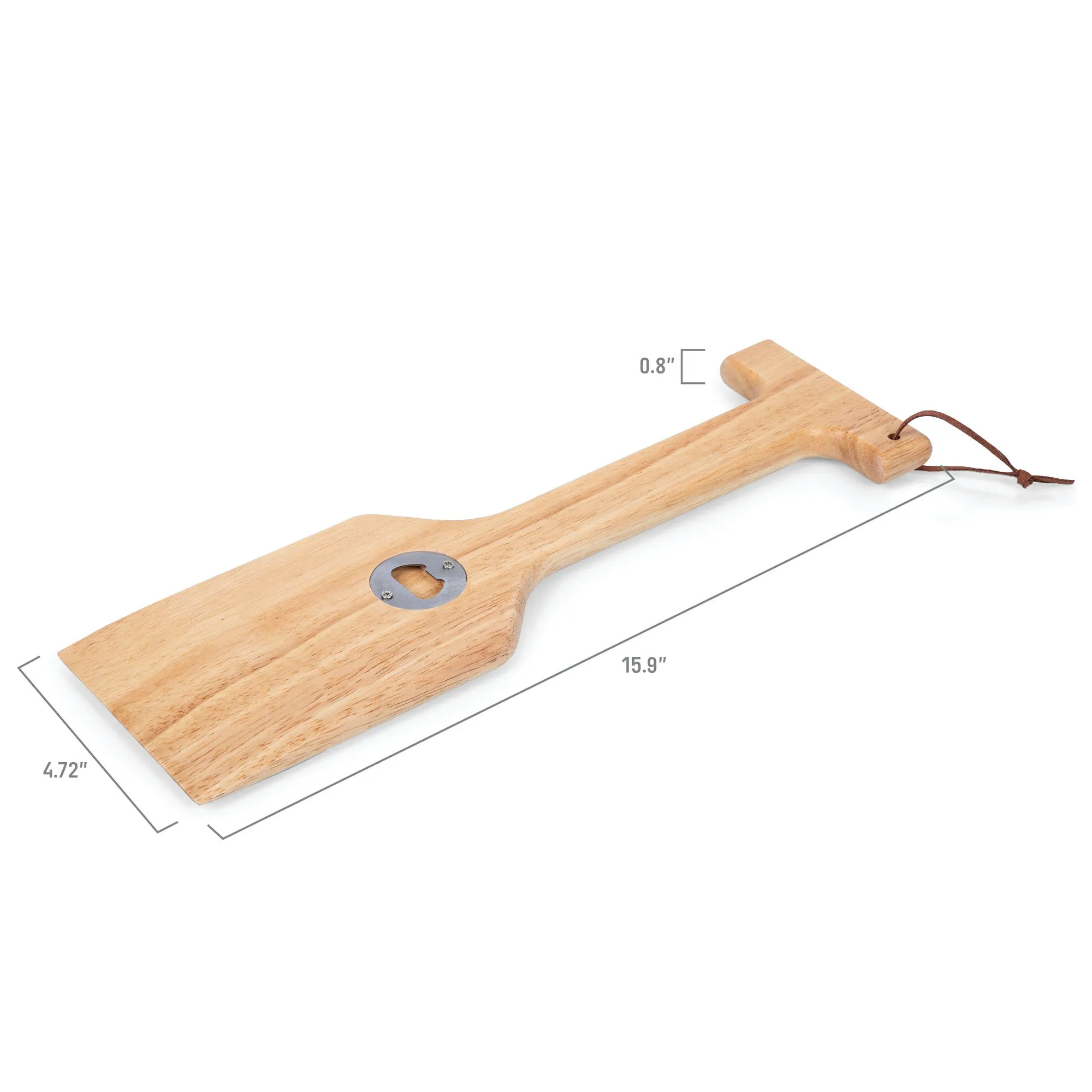 Los Angeles Angels - Hardwood BBQ Grill Scraper with Bottle Opener