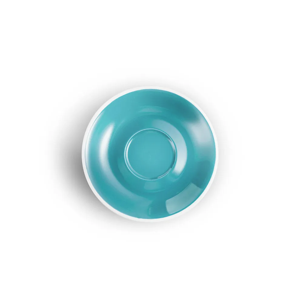 Loveramics Egg Style Espresso Cup & Saucer - Teal (2.7oz/80ml)