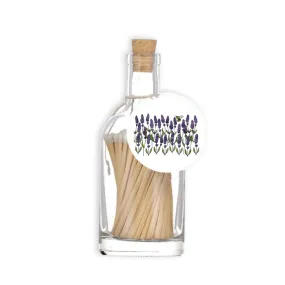 Luxury Match Bottle - Lavender Design