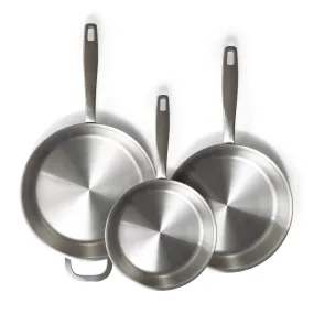 Maestro 3-Piece 5-Ply Frying Pan Set