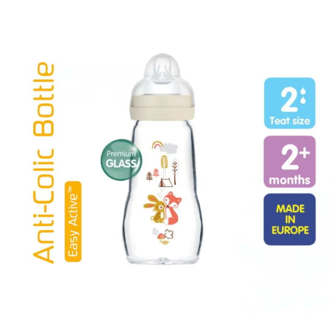 MAM Feel Good Glass Bottle 260ml