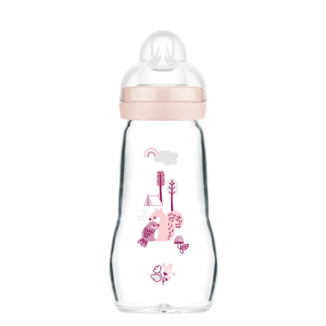 MAM Feel Good Glass Bottle 260ml