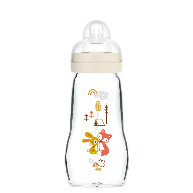 MAM Feel Good Glass Bottle 260ml