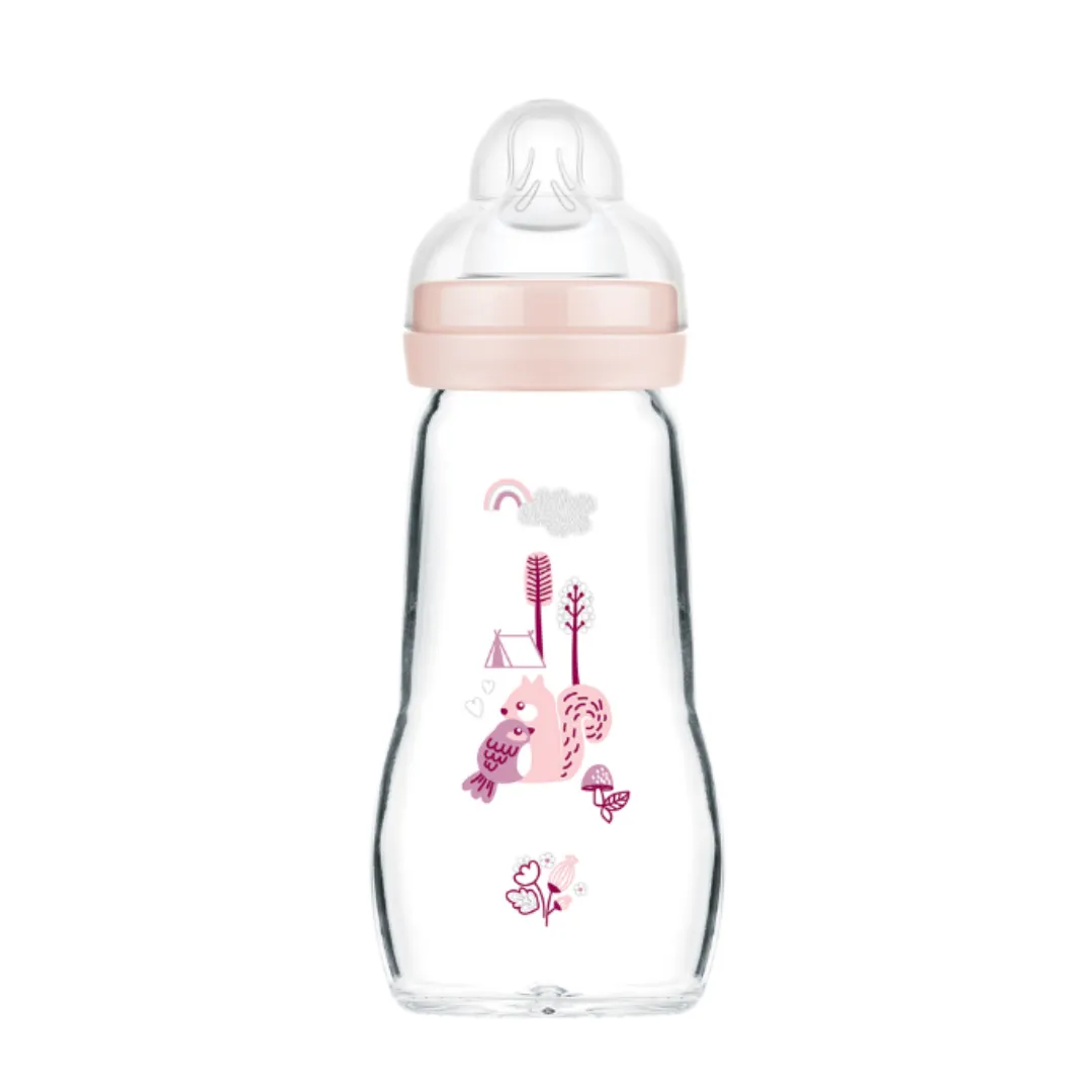 MAM Feel Good Glass Bottle 260ml