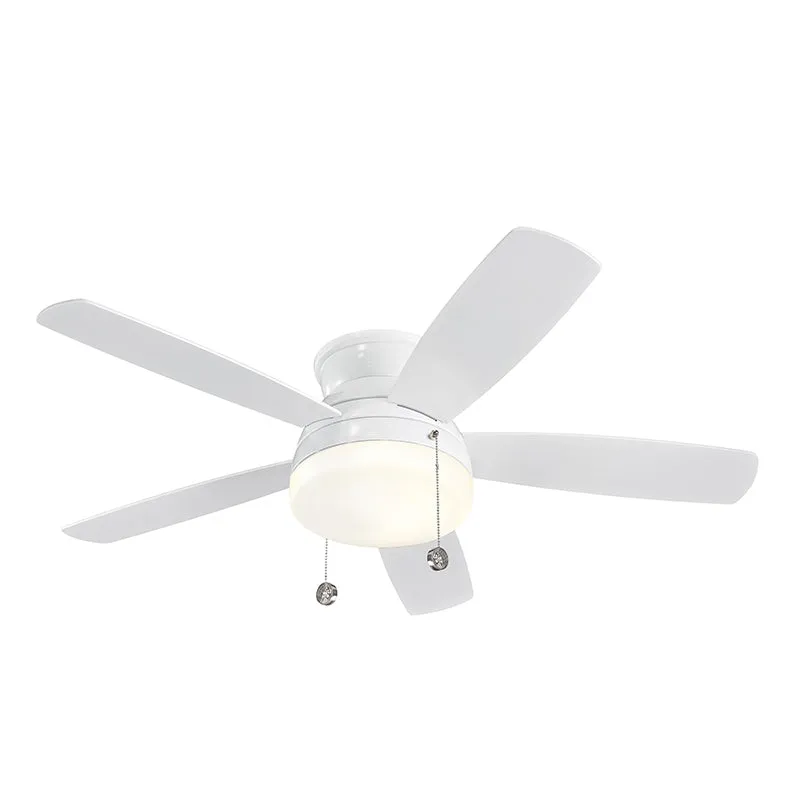 Monte Carlo Traverse 52" Semi-Flush Ceiling Fan with LED Light Kit