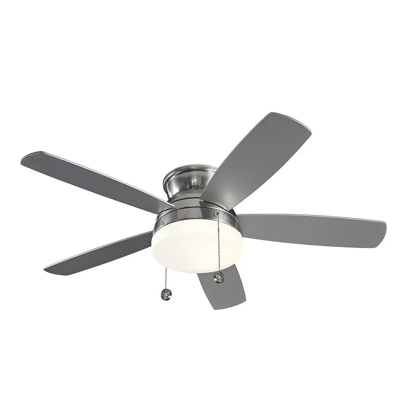 Monte Carlo Traverse 52" Semi-Flush Ceiling Fan with LED Light Kit