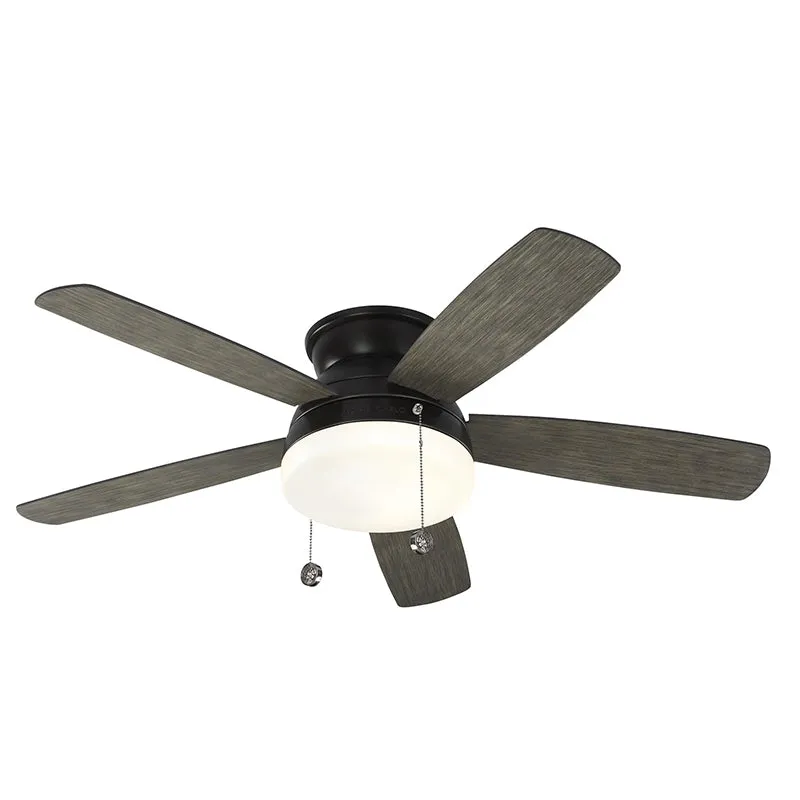 Monte Carlo Traverse 52" Semi-Flush Ceiling Fan with LED Light Kit