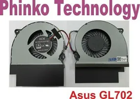 NEW CPU Cooling FAN for Asus ROG Strix GL702 GL702V GL702VT Gaming Laptop