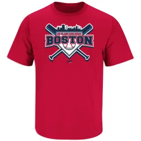 No Place Like Home T-Shirt for Boston Baseball Fans | Unlicensed Boston Baseball Gear