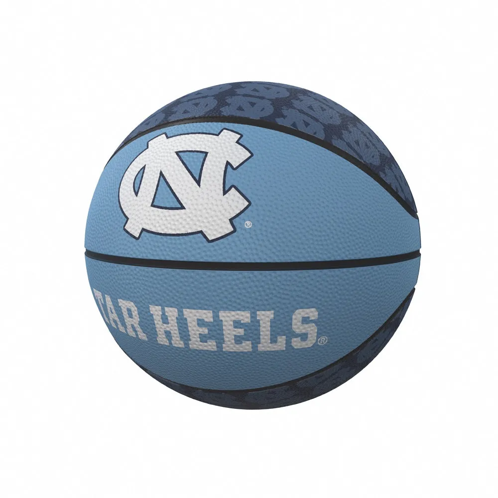 North Carolina Tar Heels Logo Brands Mini Rubber Basketball