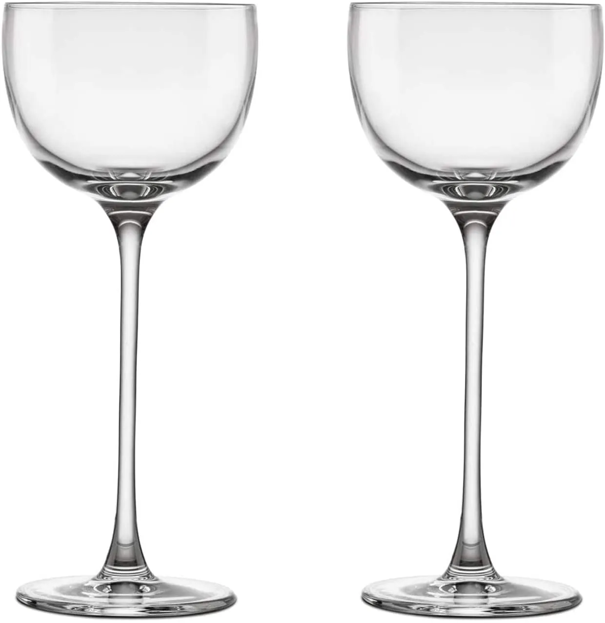 NUDE Glass Savage Pony Glass 4.5 oz. - 3"W x 6.75"H Set of 2