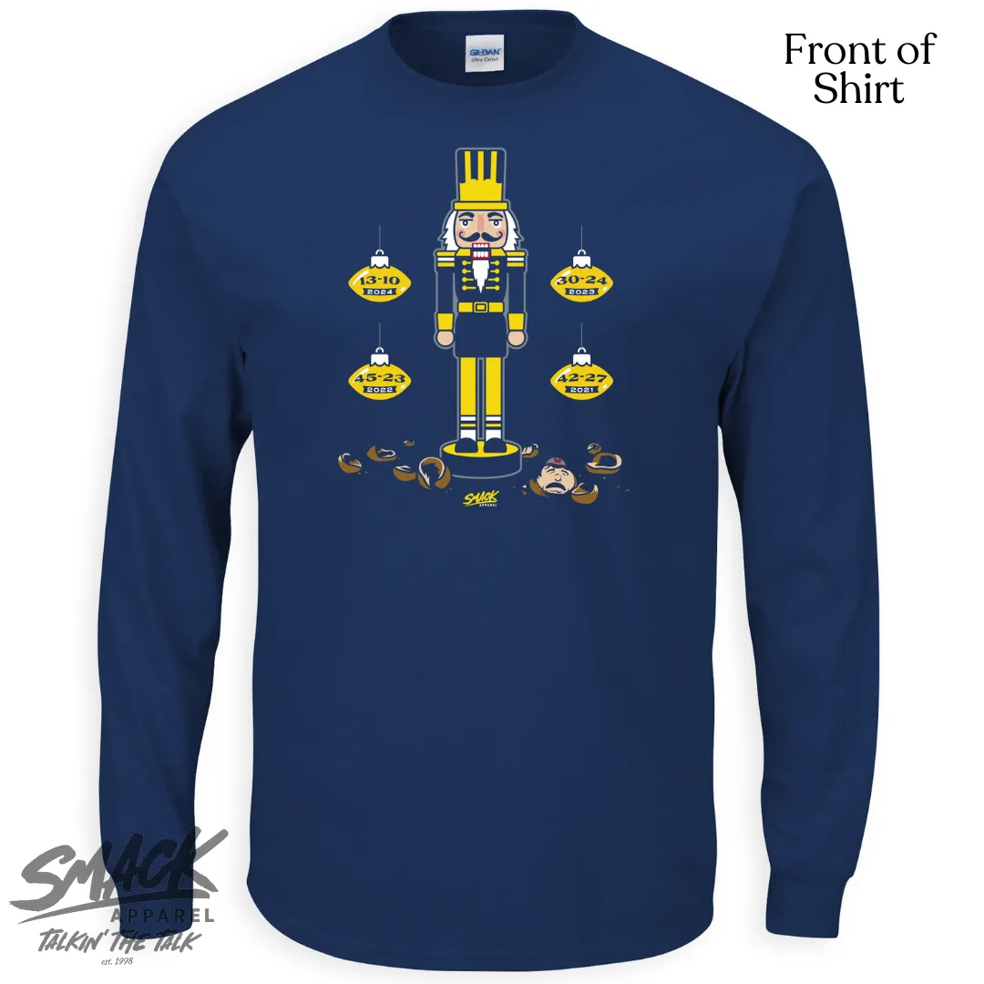 Nutcracker (Anti-Ohio State) T-Shirt for Michigan College Fans (SM-5XL)