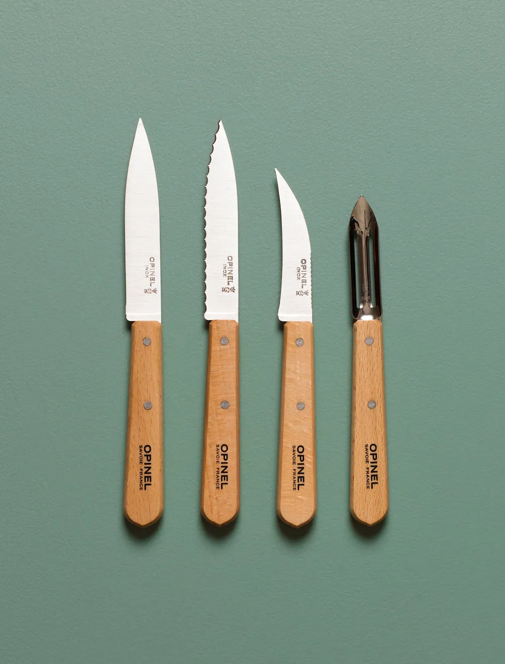 Opinel Essential Knives // Set of 4