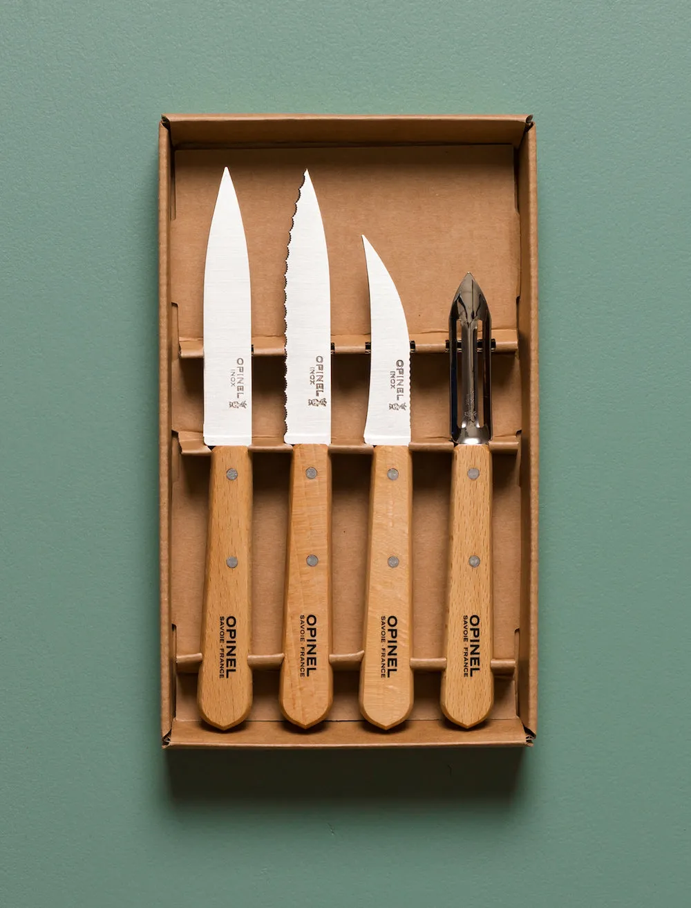 Opinel Essential Knives // Set of 4