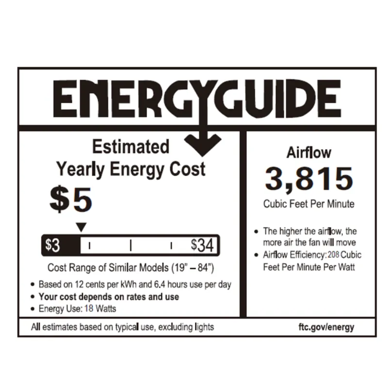 Oxygen 3-103 Coda 56" Ceiling Fan