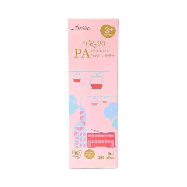 PA FEEDING BOTTLE 280ML-HK PINK