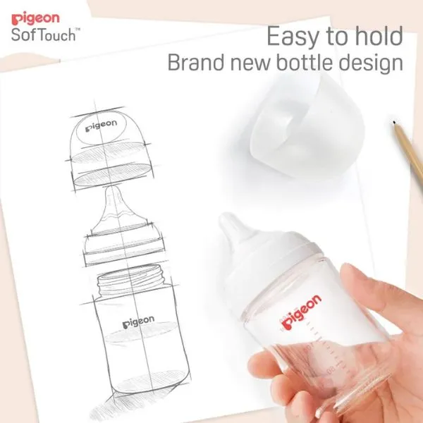 Pigeon SofTouch III Wide Neck Bottle - T-Ester