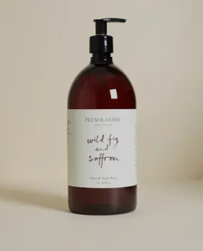 Plum and Ashby Wild Fig & Saffron Hand & Body Wash