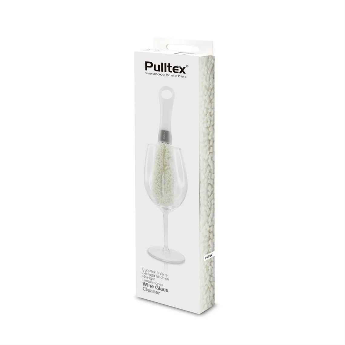 Pulltex Wine Decanter Brush & Glass Cleaning Brush - Set of 2