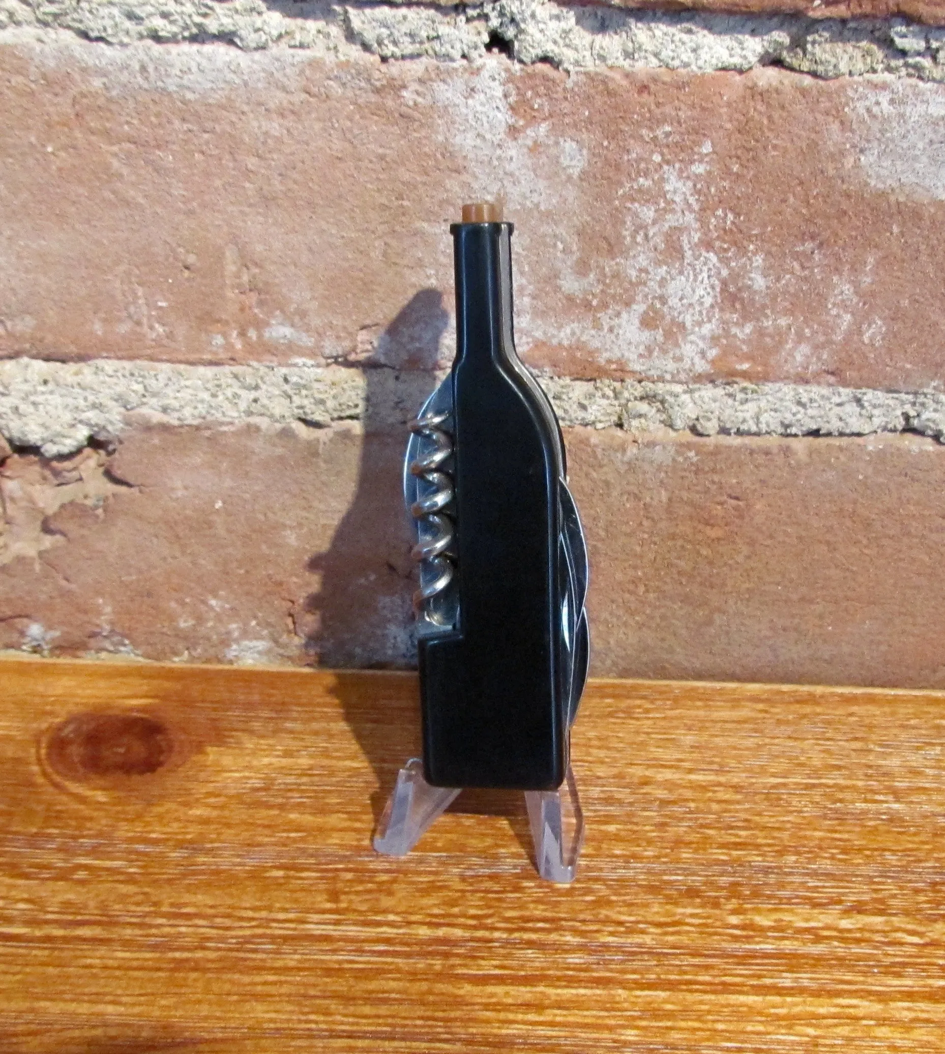 Rare Turning Leaf Cabernet Sauvignon Pocket Knife Bottle Opener Vintage Figural Advertising