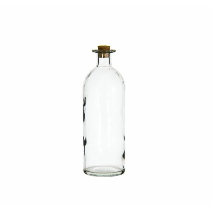 Regent Glass Bottle with Cork Lid 500ml 15000