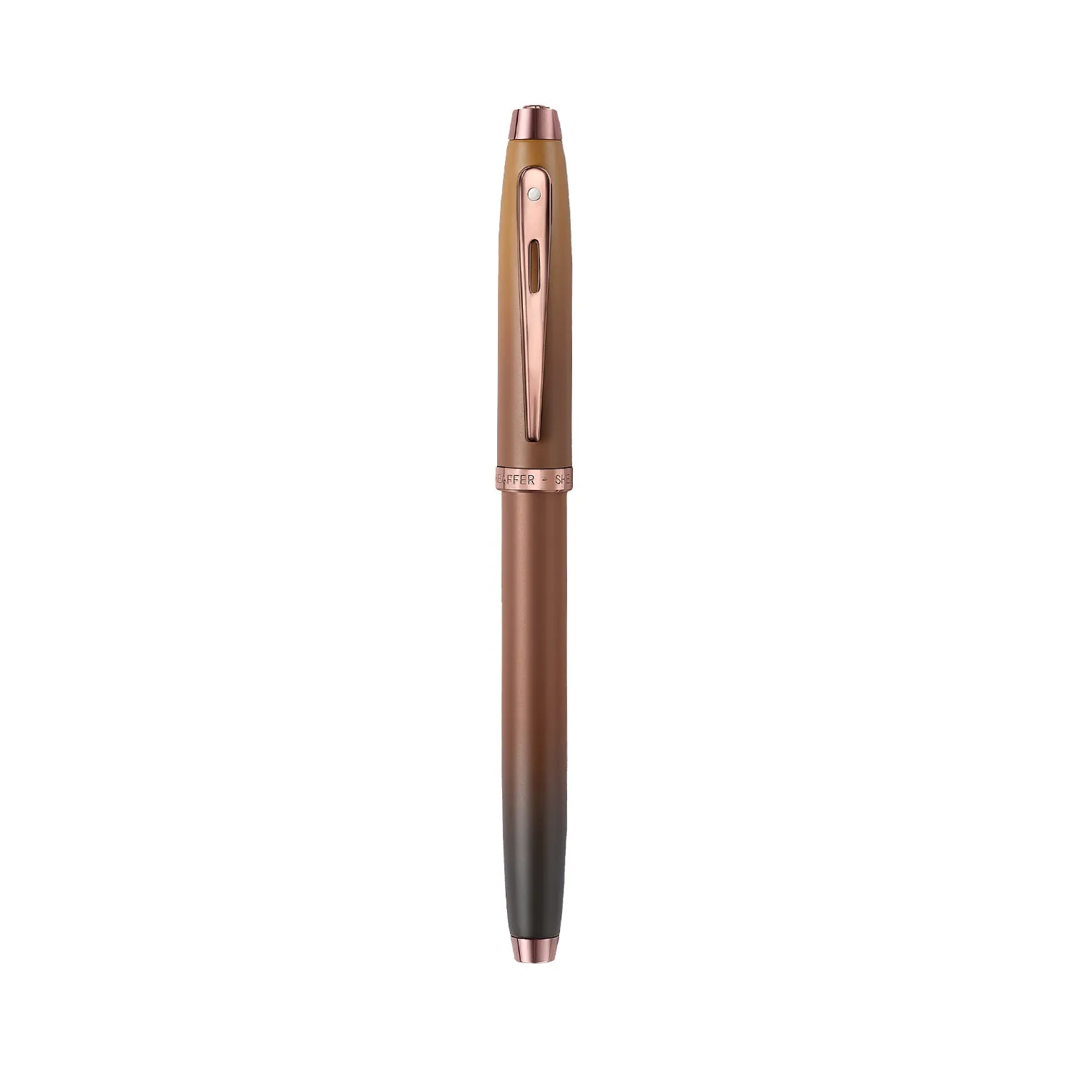 Sheaffer® 100 9374 Coffee Edition Matt Brown Rollerball Pen with Regal Brown PVD Trims