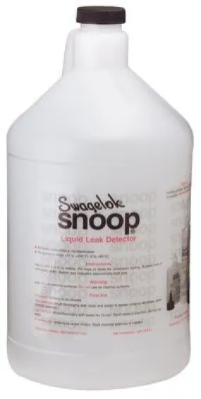 Snoop Leak 1GAL-SNOOP PLASTIC BOTTLE SNOOP TUL-VAL