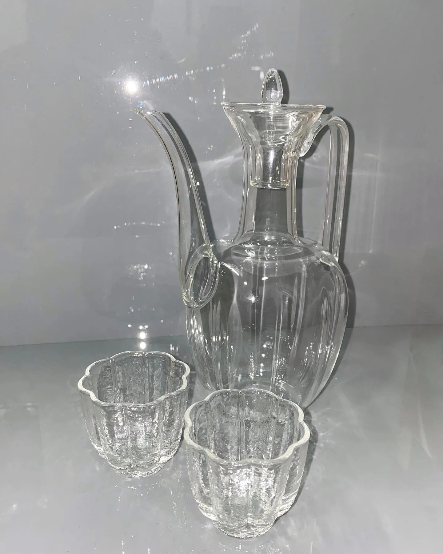 Song Bottle & Petal Glass Set