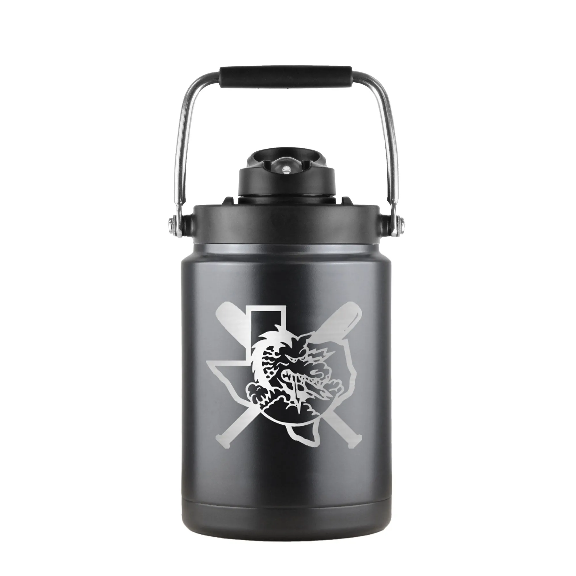 Southlake Dragons Youth Baseball Half Gallon Jug - Black