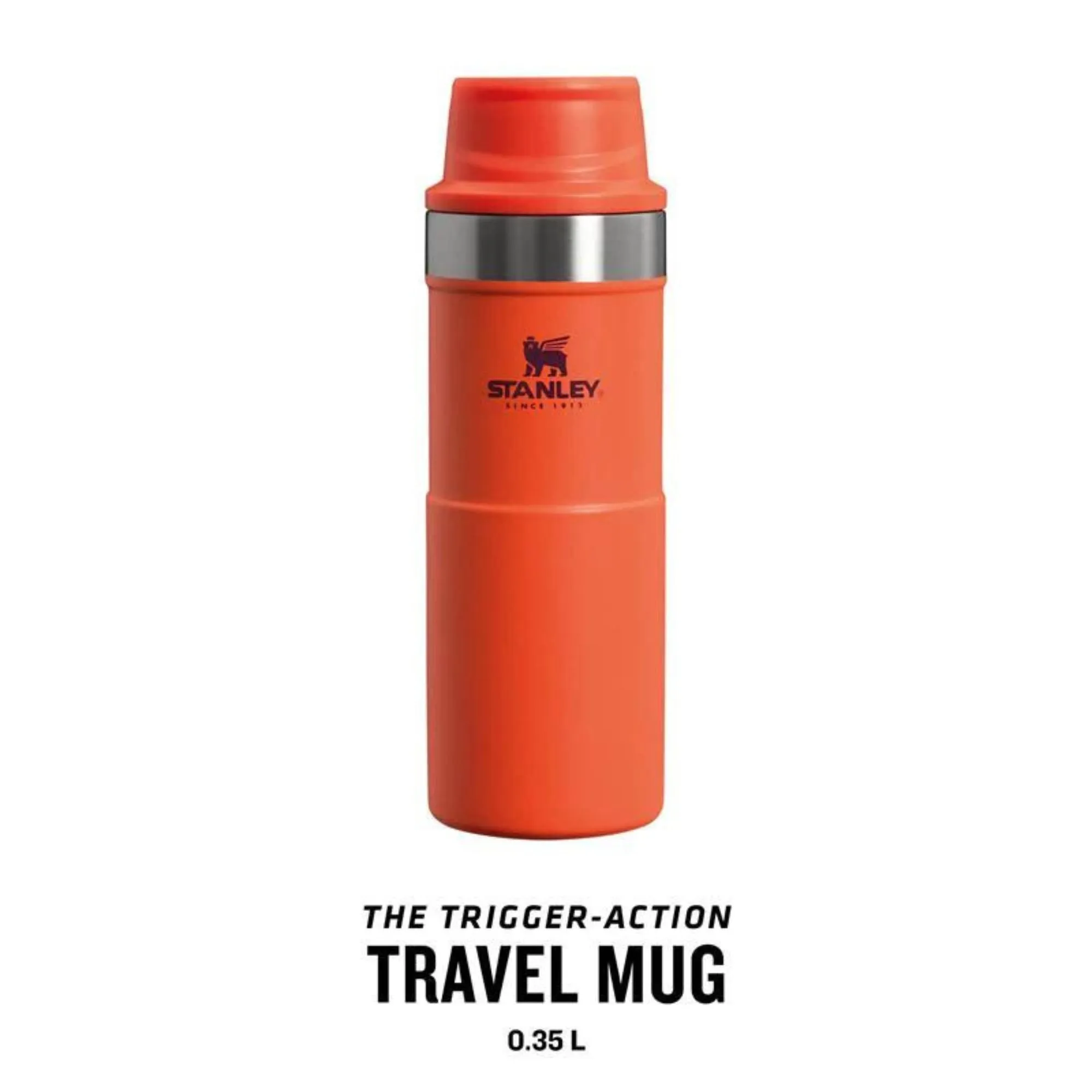 Stanley 0.35L Classic Trigger Action Travel Thermal Cold Water Bottle