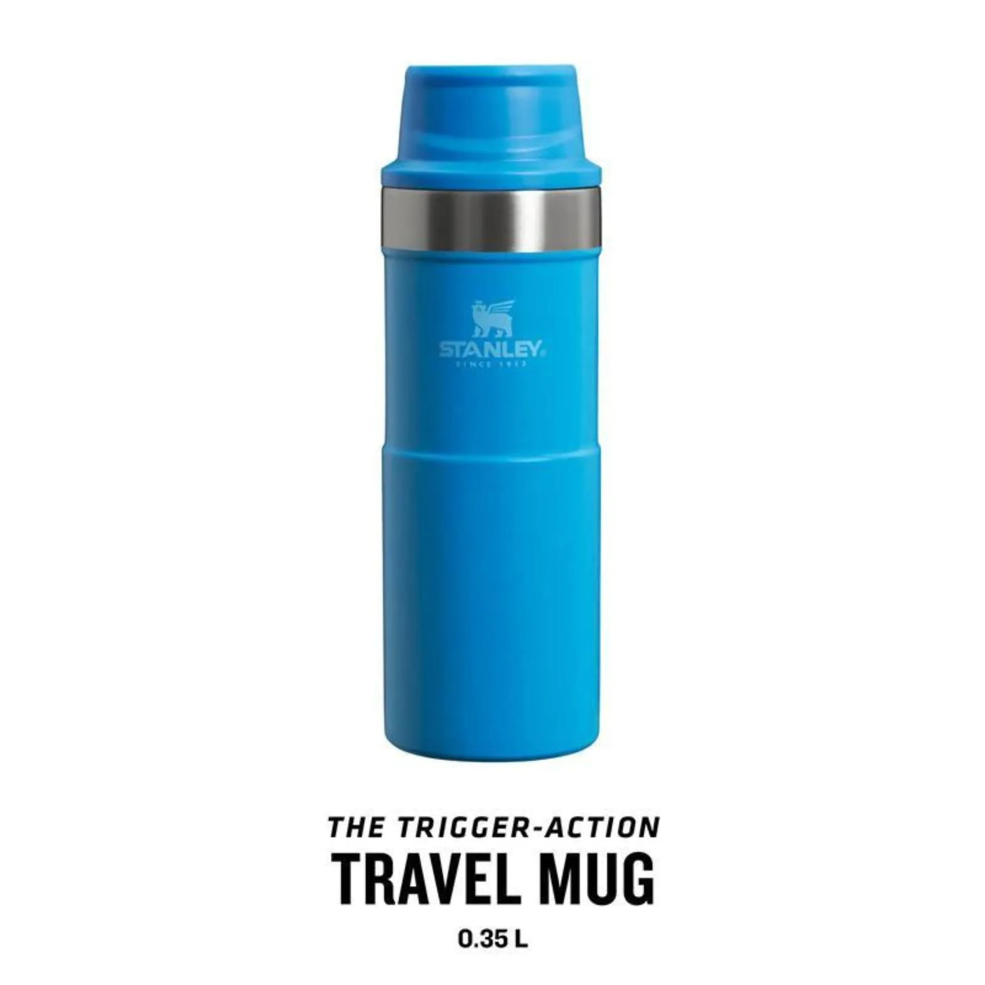 Stanley 0.35L Classic Trigger Action Travel Thermal Cold Water Bottle