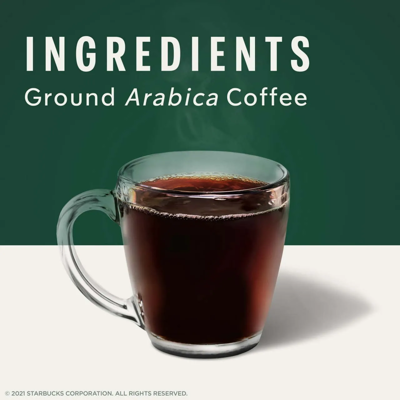 Starbucks Arabica Beans Espresso Roast, Dark Roast, Ground Coffee, 28 oz