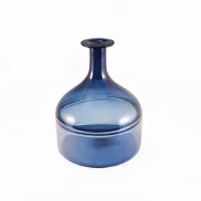 Steel Blue Stubby Bottle