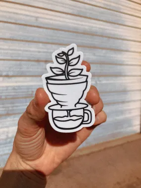 Sticker - The Crop to Cup one