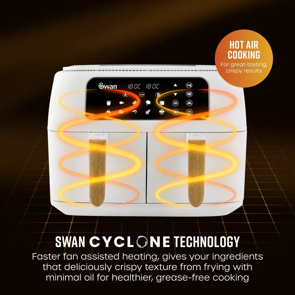 Swan Nordic Duo 13-in-1 Air Fryer