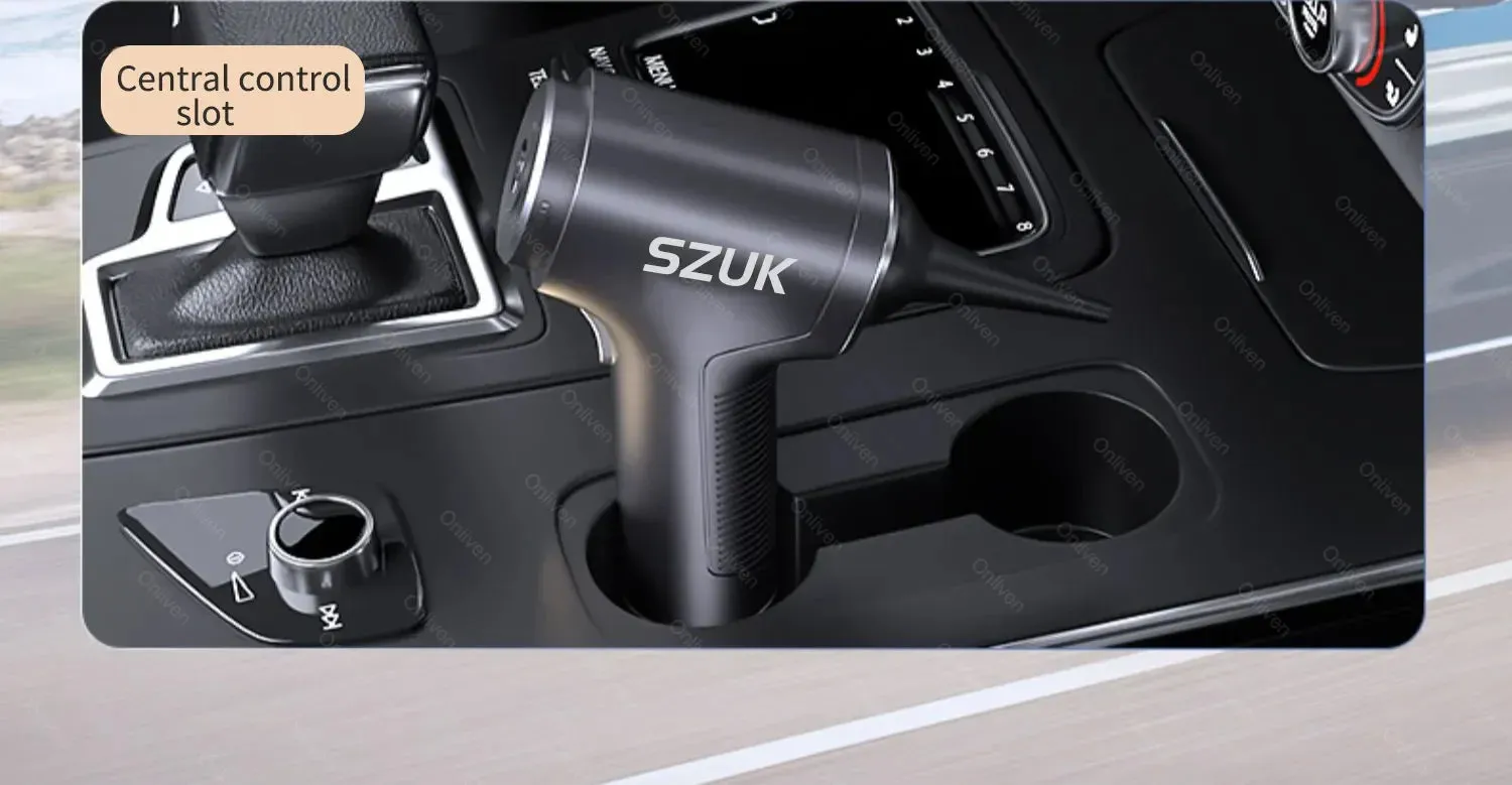 SZUK 98000PA Car Vacuum Cleaner Mini Powerful Cleaning Machine Strong Suction Handheld for Car Portable  Wireless Home Appliance