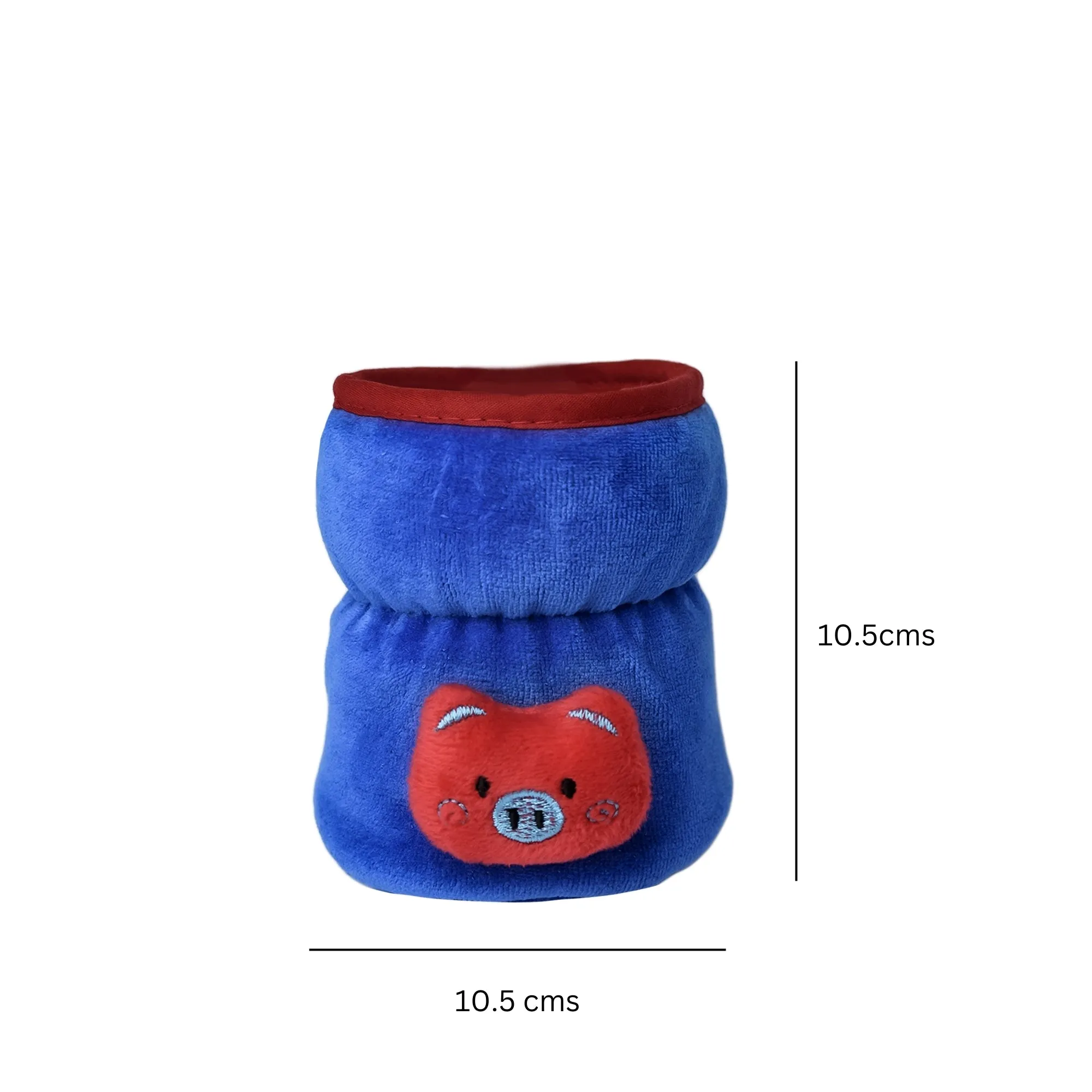 THE LITTLE LOOKERS Bottle Cover for Philips Avent/Wide Neck Feeders Soft Plush Stretchable Baby Feeding Bottle Cover with Easy to Hold Strap