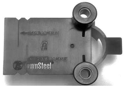 Through Bolt Drill Jig For TownSteel CE and E-elite Series Locks